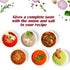 Pink Salt + Onion + Red Pepper Small Glass Grinder - 0.22 lbs. | Himalayan Chef